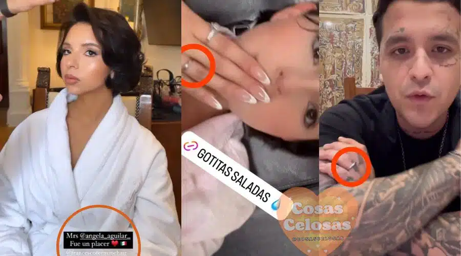 Hubo boda? Surgen rumores en redes de que Ángela Aguilar y Christian Nodal están casados | Línea Directa