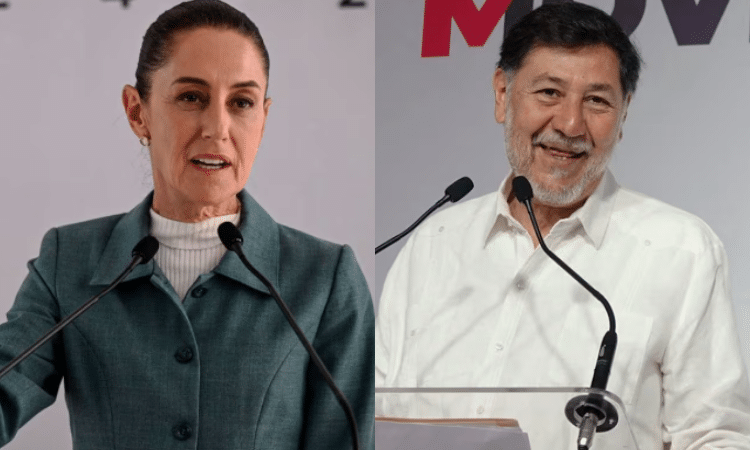 Claudia Shinbaum responde a reclamos de Gerardo Fernández Noroña