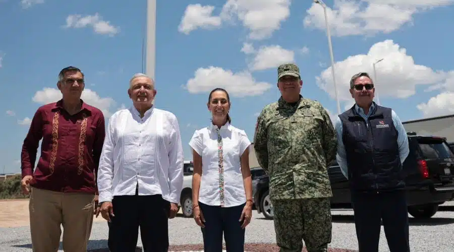 AMLO y Sheinbaum en Nuevo Laredo Tamaulipas