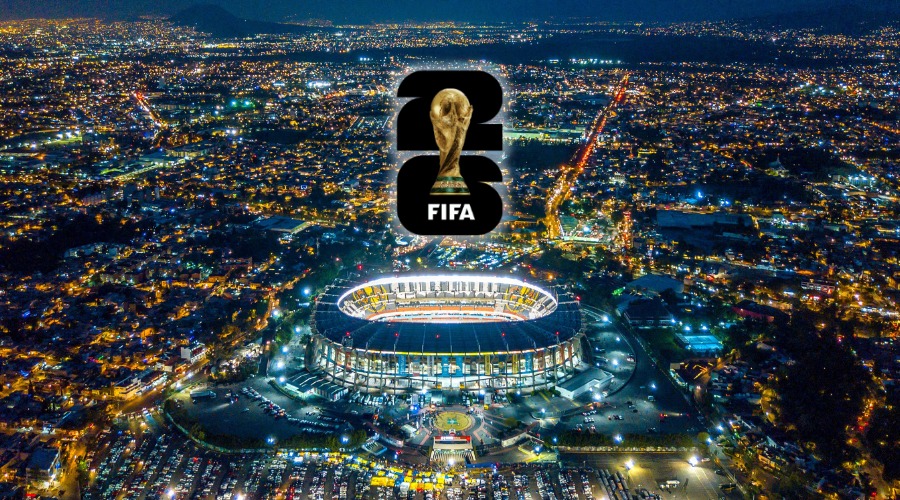 El Estadio Azteca se prepara para albergar su tercer mundial