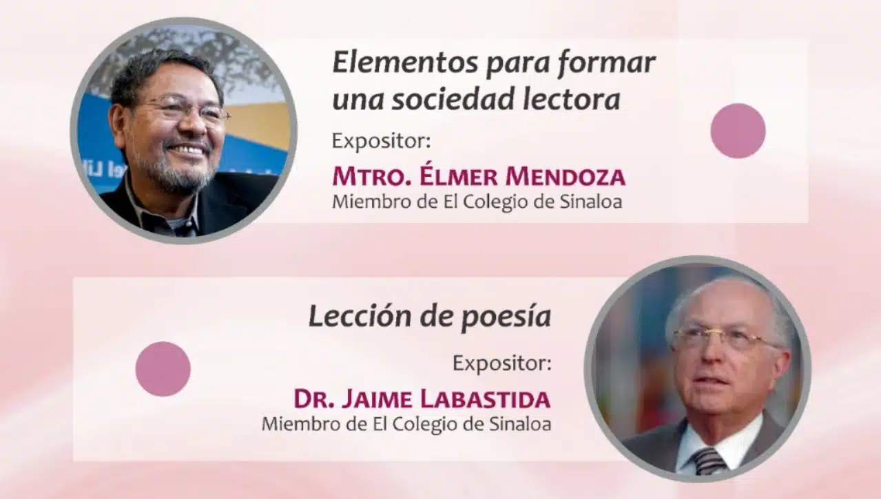 Élmer Mendoza y Jaime Labastida