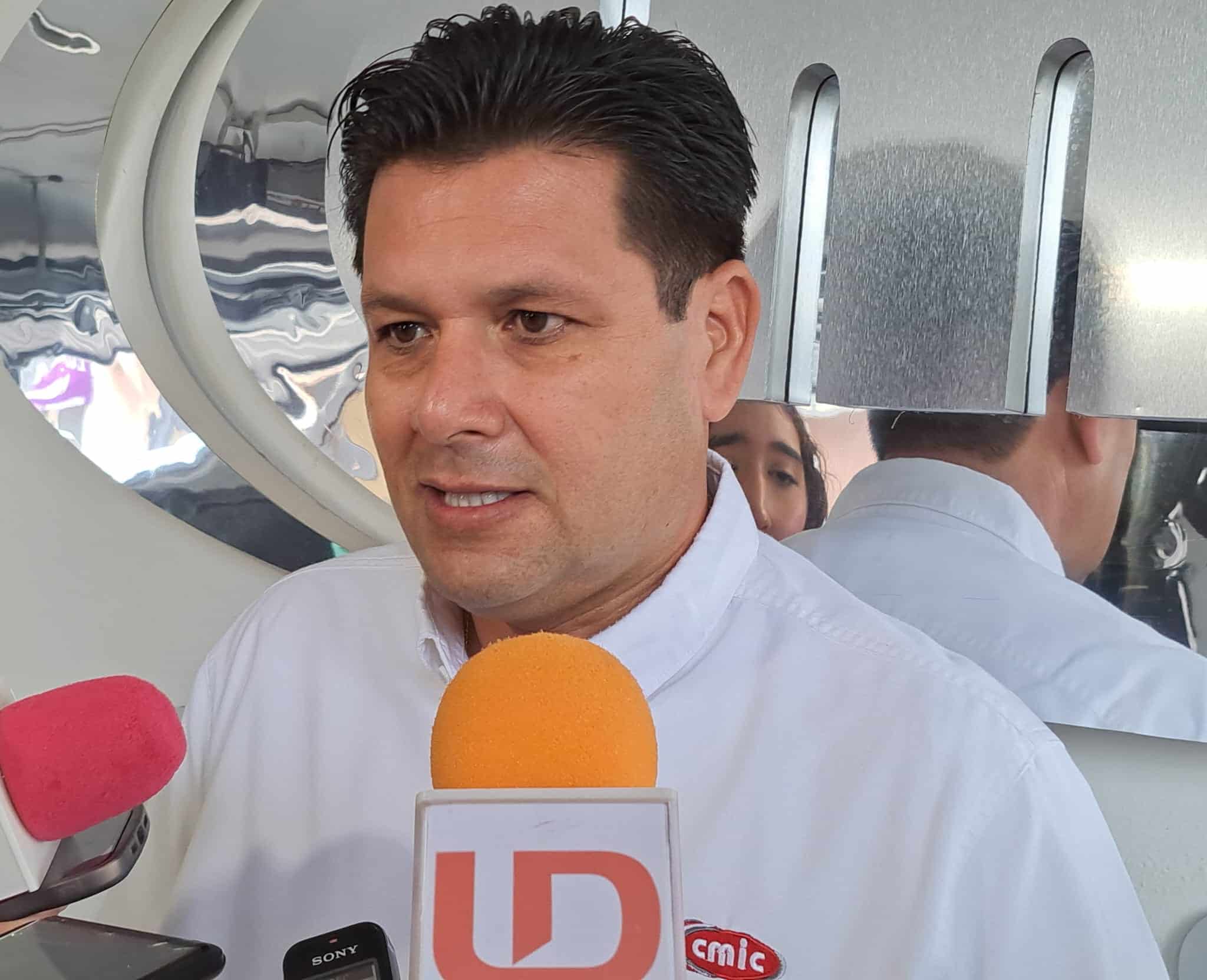 Emilio Contreras Mendoza, presidente de la Cámara Mexicana de la Industria de la Construcción (CMIC) delegación Culiacán