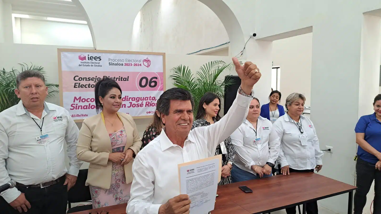 Enrique Parra Melecio, ganador de la elección a la alcaldía de Mocorito