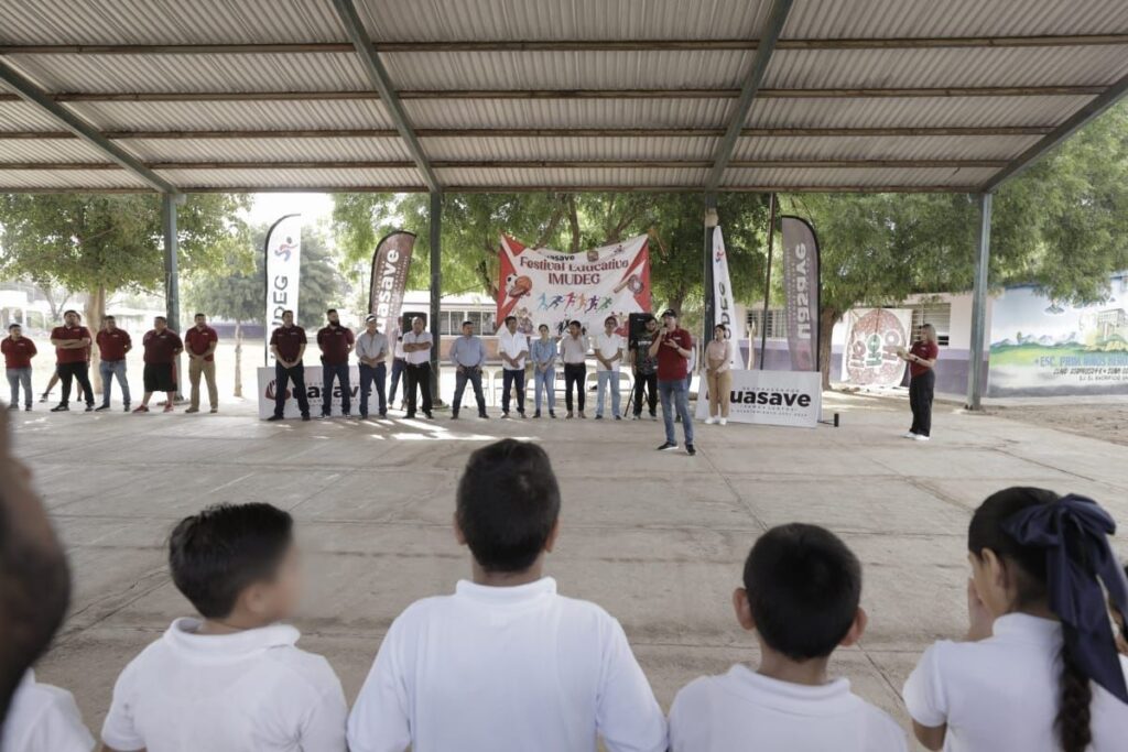 Escuela primaria Niños Héroes de Chapultepec en la comunidad de El Sacrificio