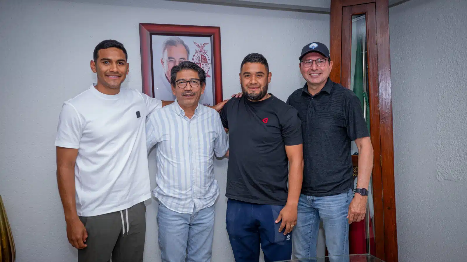 Gilberto Sepúlveda se reunió este 3 de junio con el presidente municipal de Guasave, Martín Ahumada Quintero