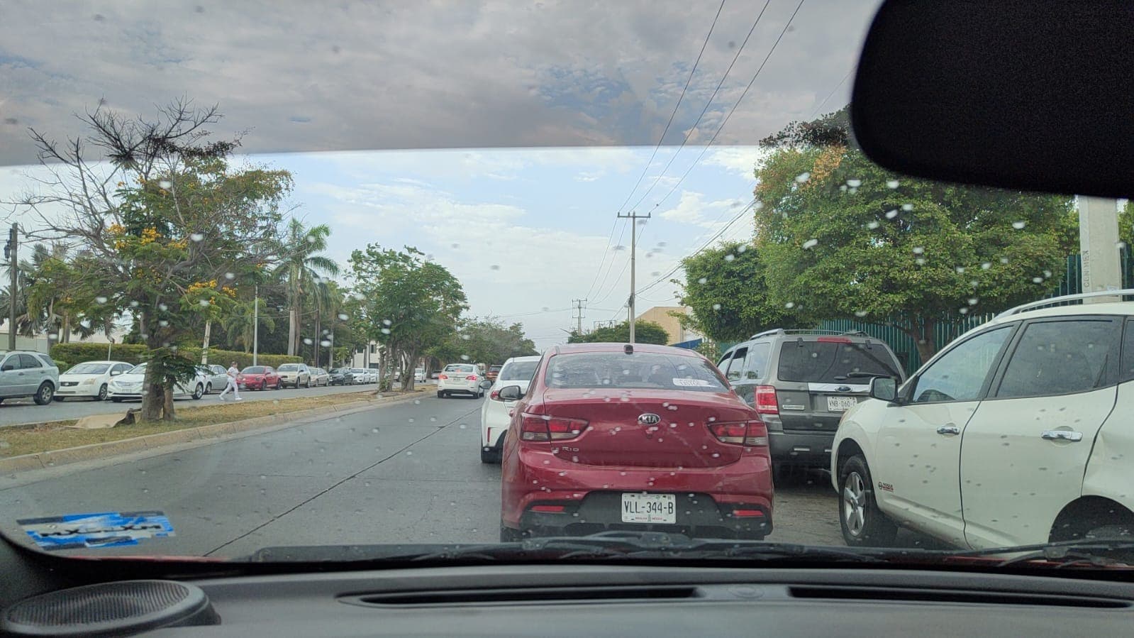 Habitantes de Los Mochis reportaron lloviznas durante la mañana de este miércoles 12 de junio. Cortesía