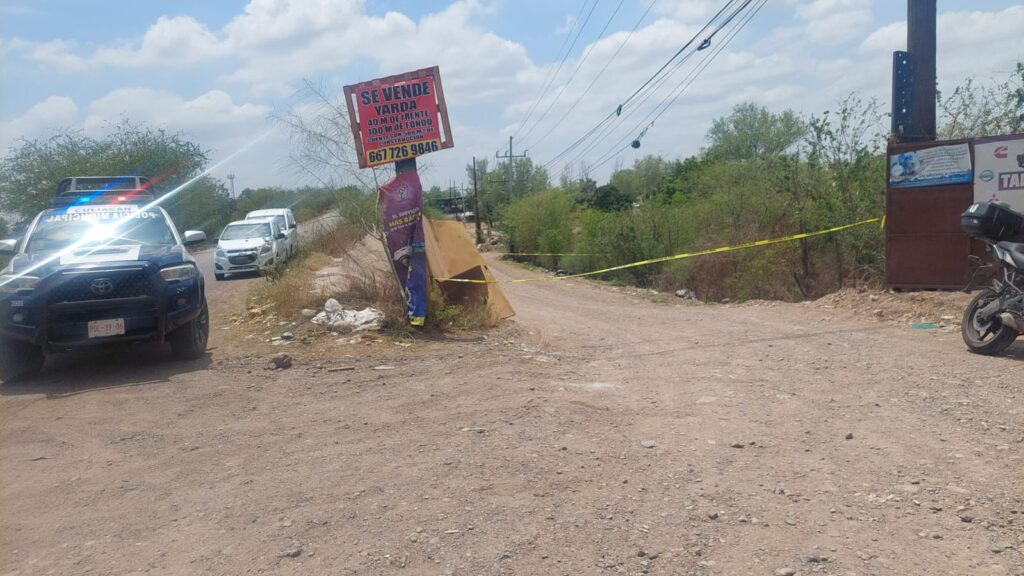 Hombre asesinado en Culiacán
