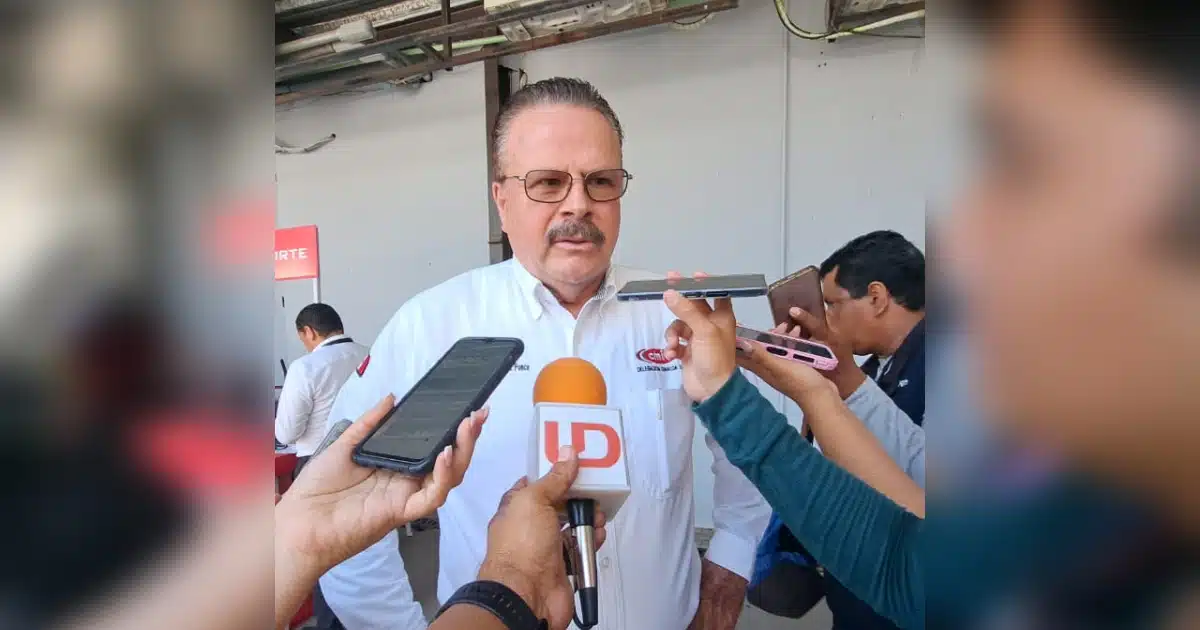 Hugomar Peraza Ponce, presidente de la Cámara Mexicana de la Industria de la Construcción delegación Sinaloa Sur