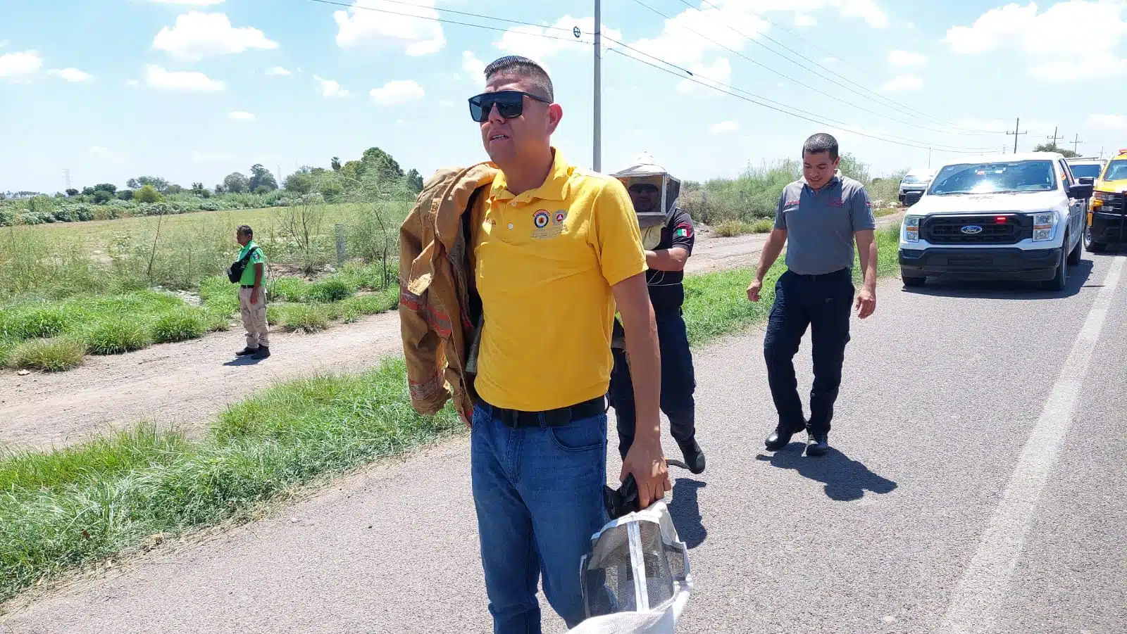 Ángel Daniel Corrales López, encargado de Protección Civil en la Zona Norte de Sinaloa