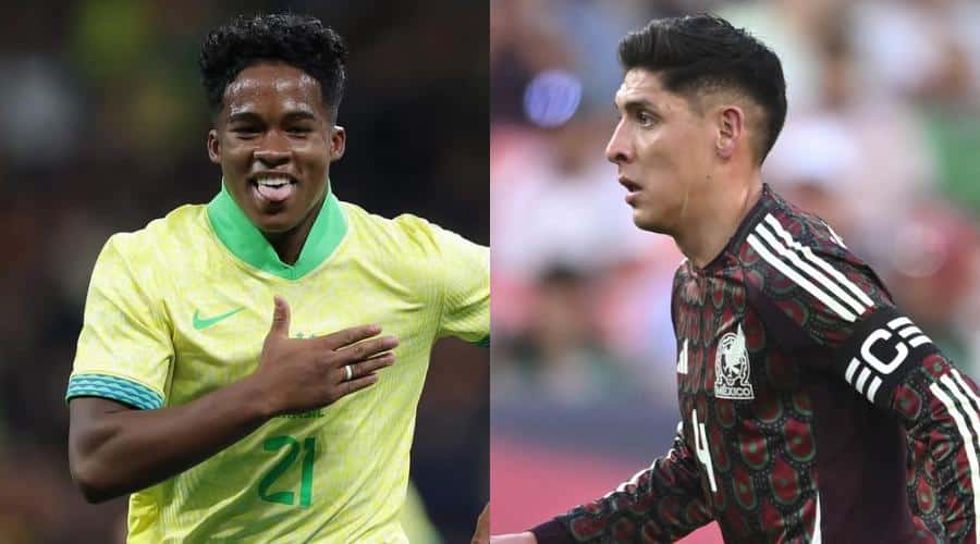 Partido Mexico vs Brasil