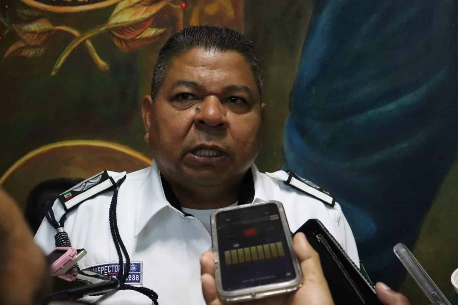 Juan Sergio Camacho Torres, subdirector de Tránsito Municipal