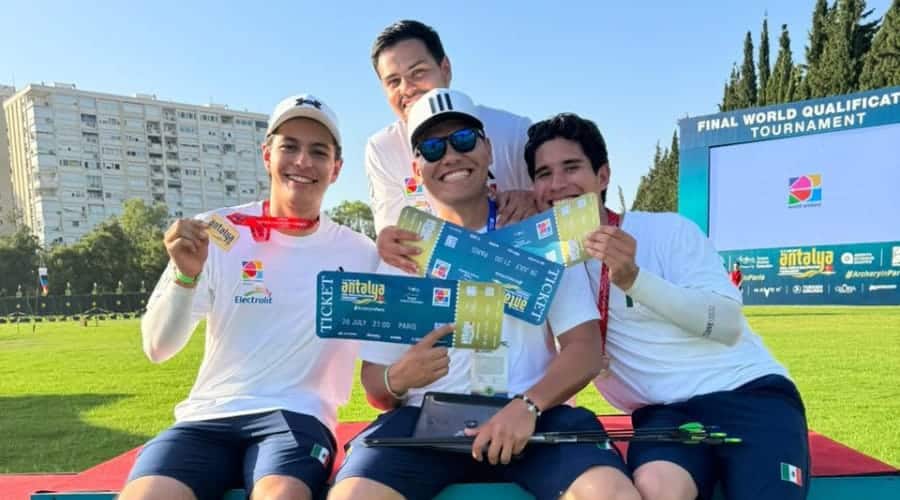 Equipo nacional de tiro con arco gana oro en clasificatorio y obtiene plaza a París 2024