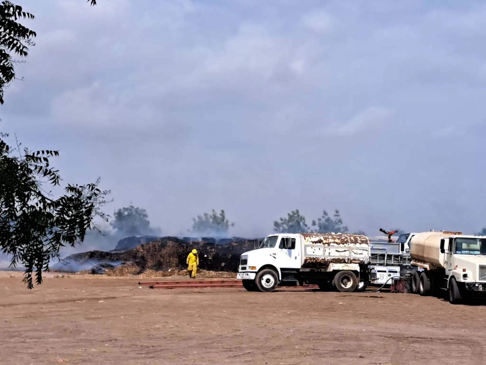 Incendio en el Campo Cuba de la sindicatura de Costa Rica, en Culiacán