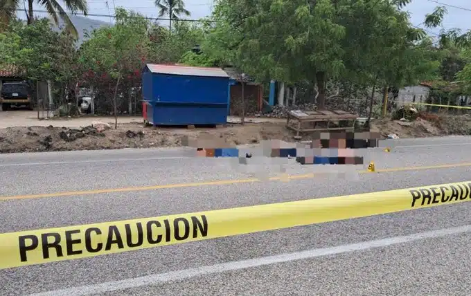 Investigan hallazgo de cinco cuerpos abandonados en la Acapulco- Zihuatanejo