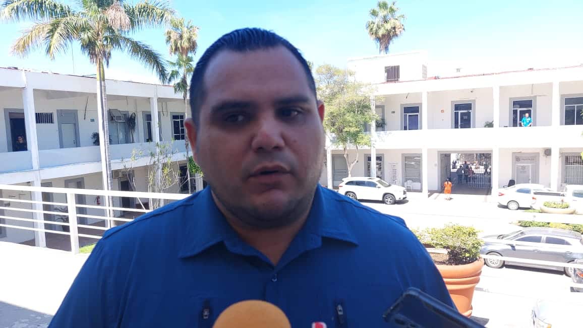 Jaime Othoniel Barrón Valdez, secretario de Seguridad Pública Municipal.