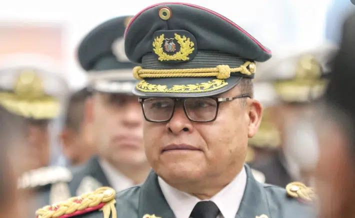 El comandante Juan José Zuñiga es señalado como presunto responsable por intento de golpe de estado en Bolivia