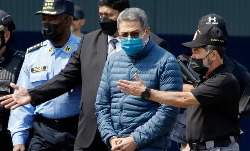 Expresidente de Honduras es sentenciado a 45 años en prisión