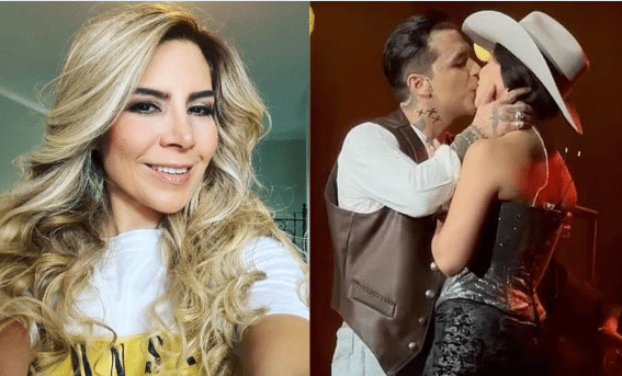 Karla Panini reacciona al romance de Christian Nodal y Ángela Aguilar