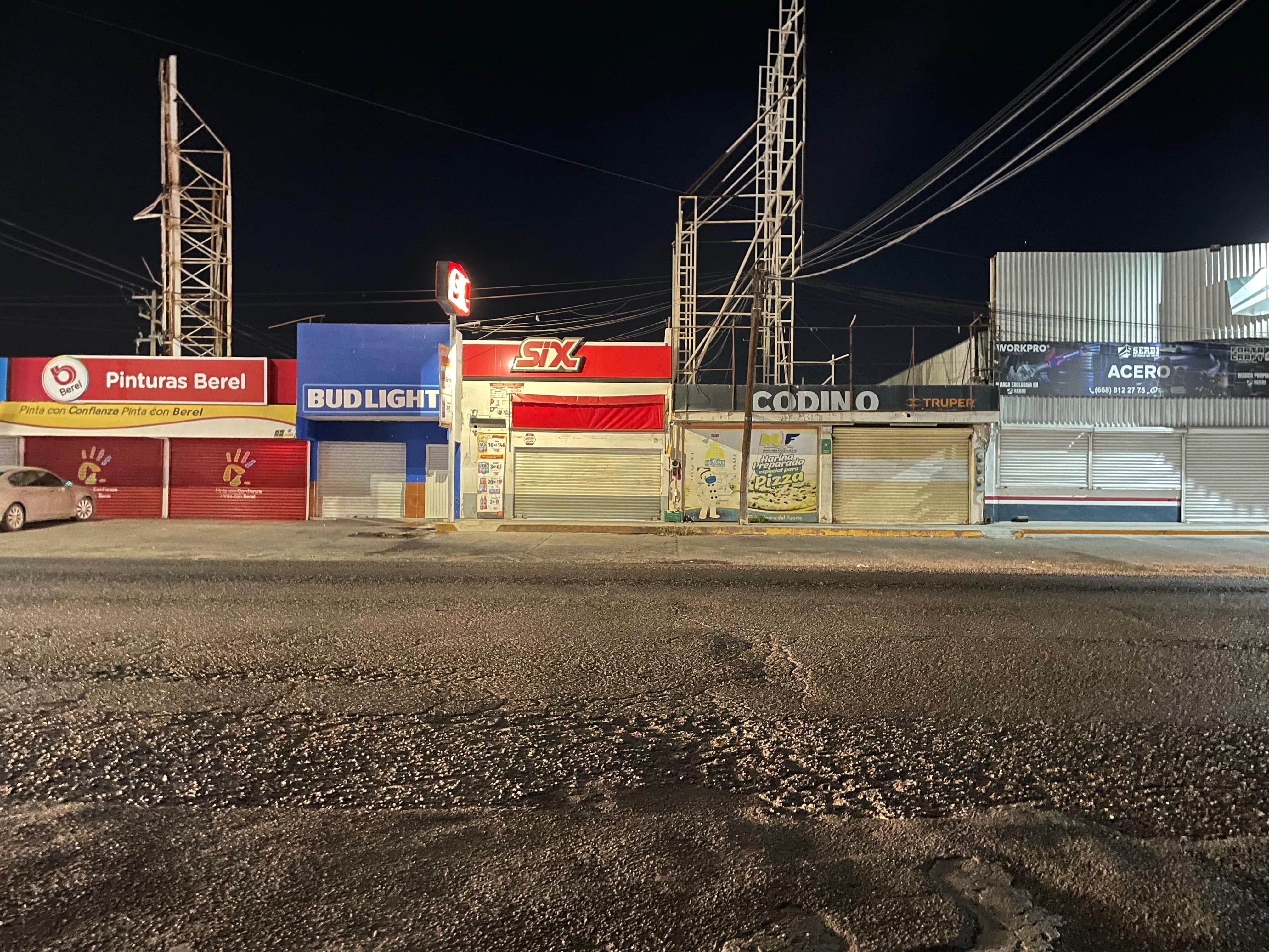 Expendios cerrados en Los Mochis por Ley Seca