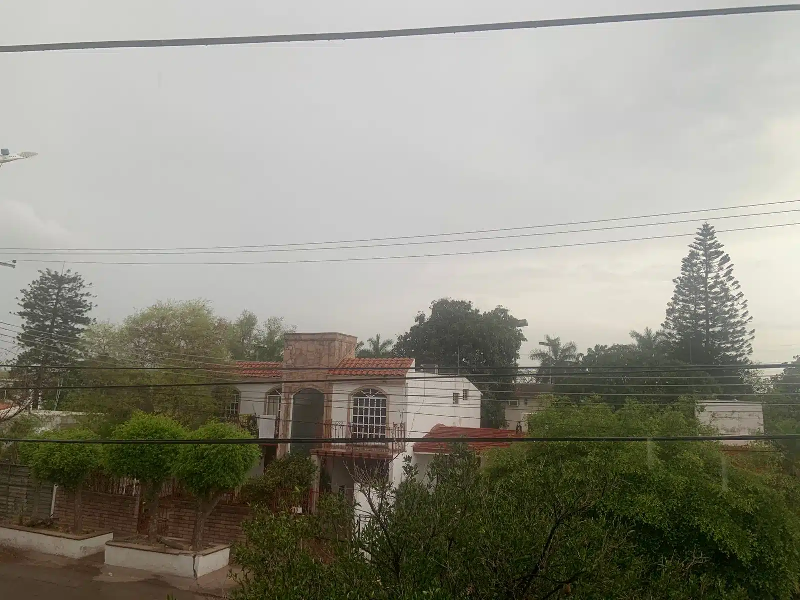 Lluvia en Culiacán