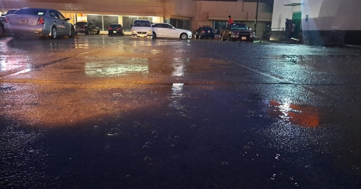 Lluvia en Guamúchil