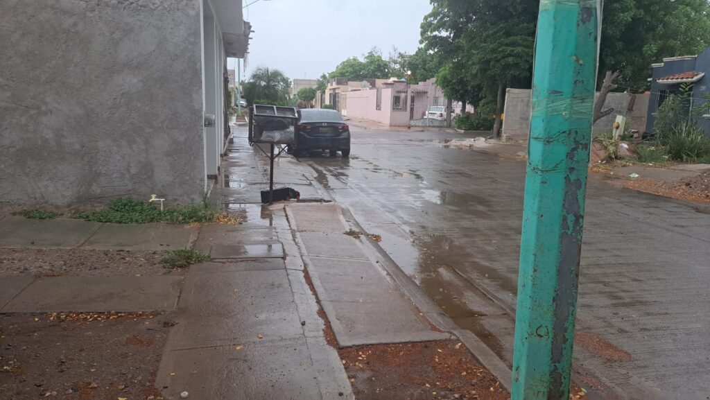 Lluvia en Guasave