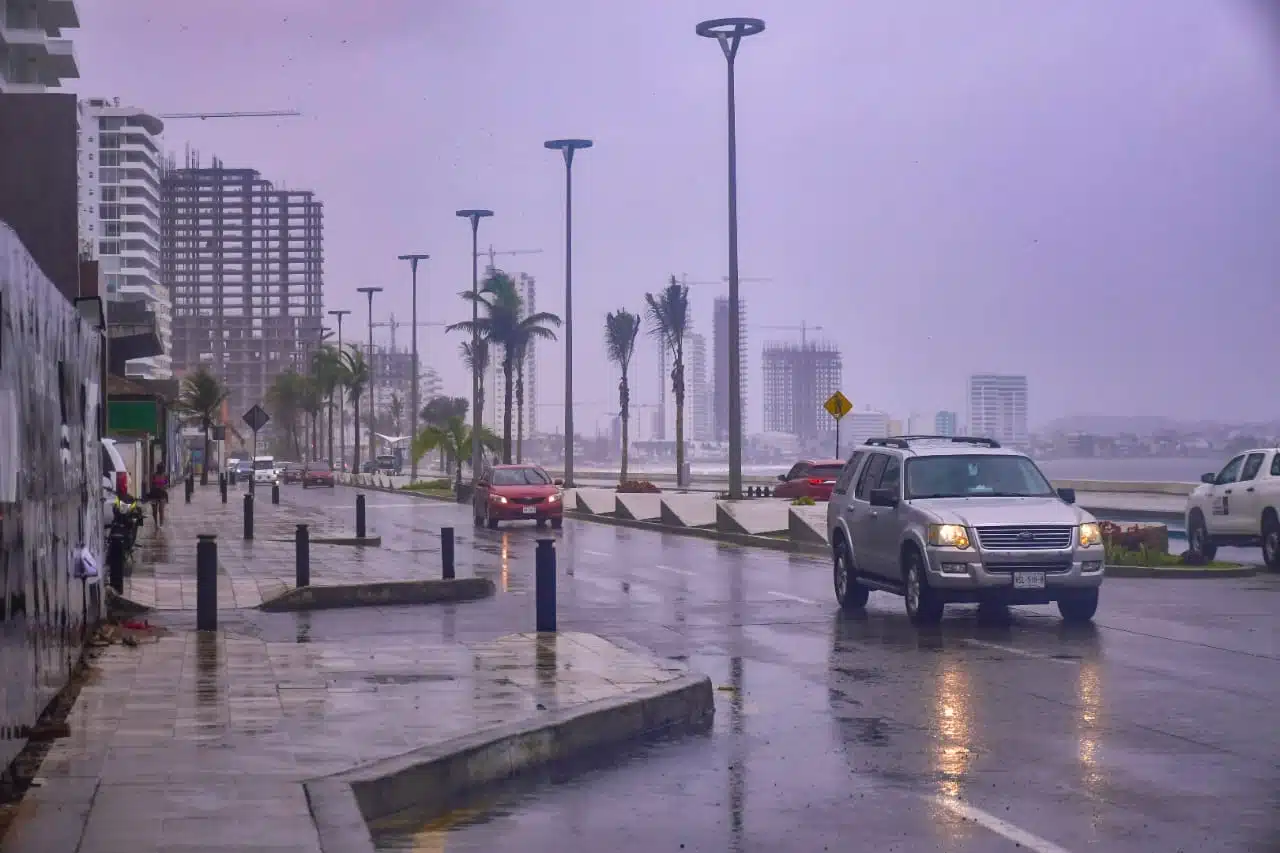 Tarde lluviosa en Mazatlán