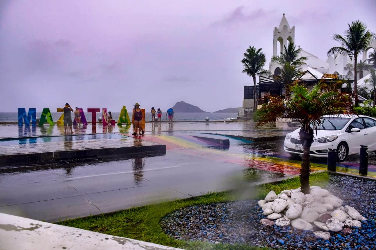 Tarde lluviosa en Mazatlán