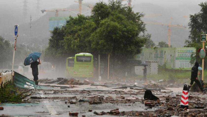 Lluvias en el sur de China