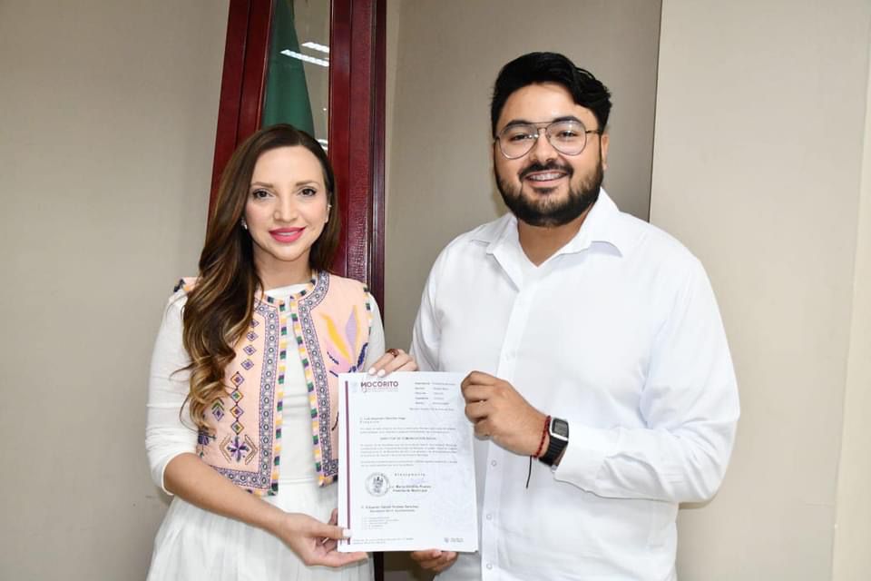 María Elizalde Ruelas y Luis Alejandro Sánchez Vega