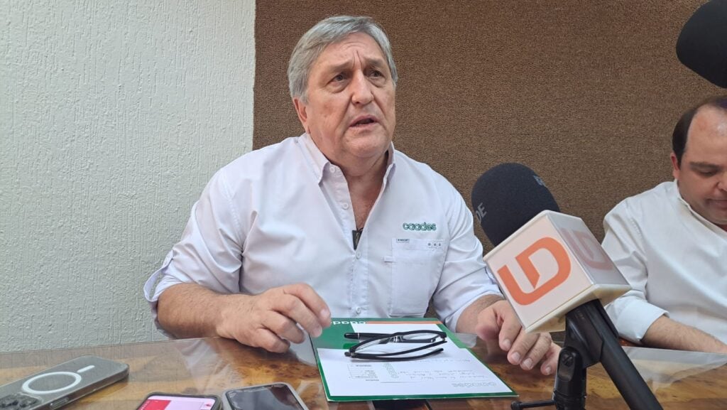 Marte Vega Román, presidente de la Confederación de Asociaciones Agrícolas del Estado de Sinaloa (Caades)