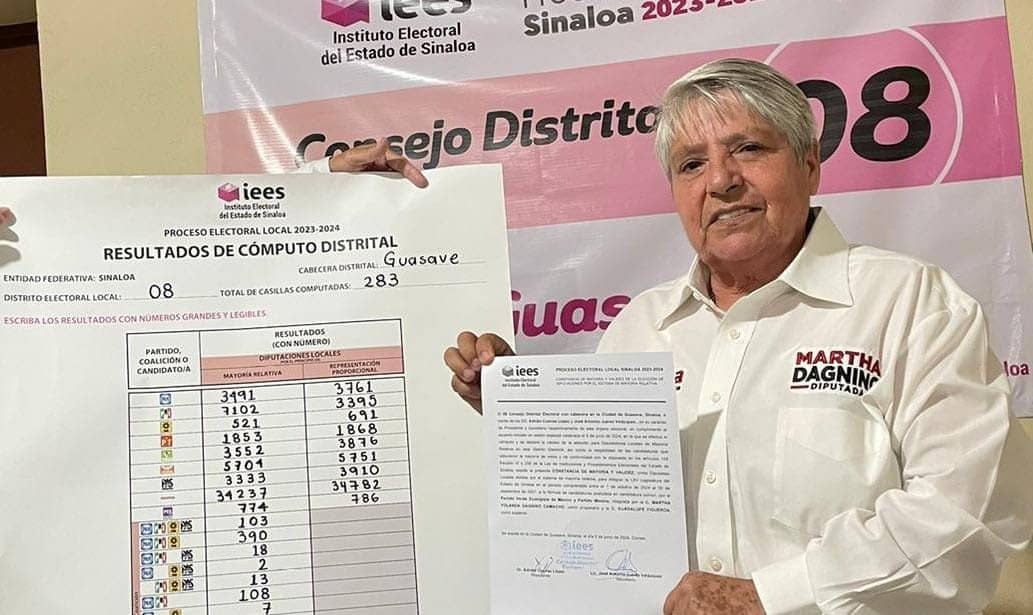 Martha Dagnino, diputada electa por el Octavo Distrito