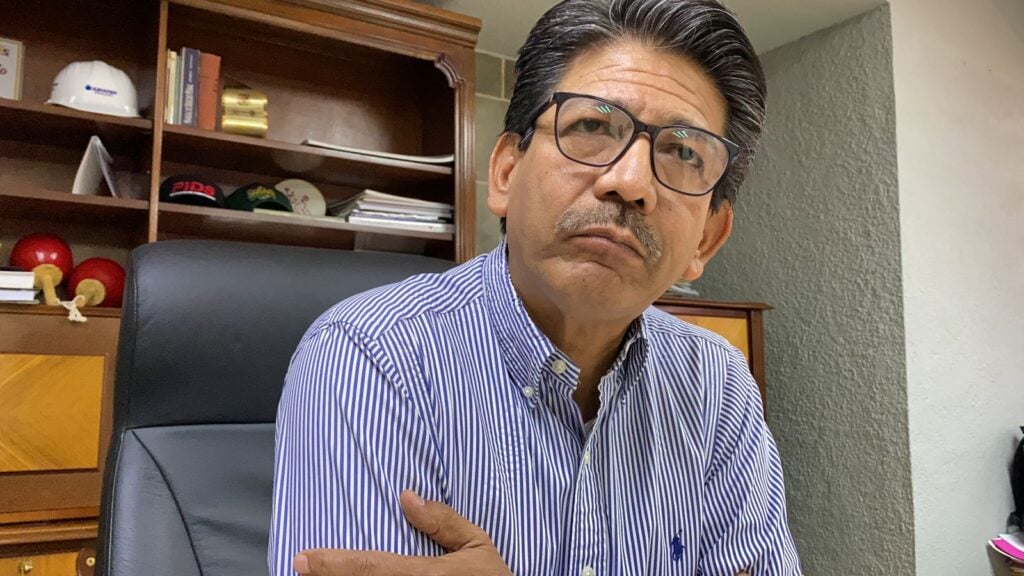 Martín Ahumada Quintero, presidente municipal de Guasave, en entrevista con Línea Directa