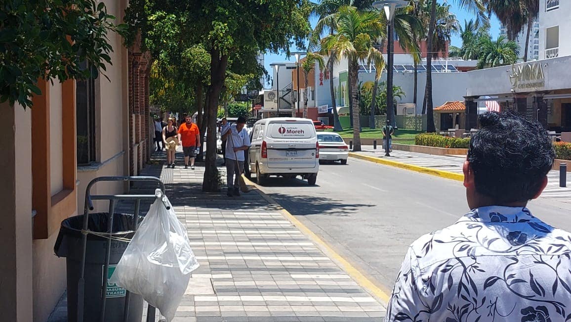 Lugar donde encontraron sin vida a Roberto Carlos en Mazatlán