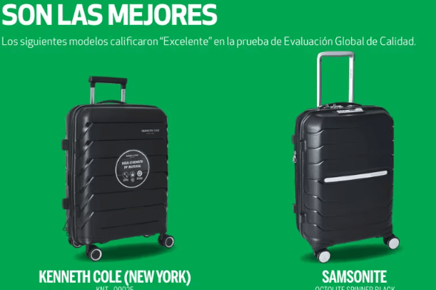 Profeco revela cuáles son las mejores maletas de viaje para estas vacaciones 