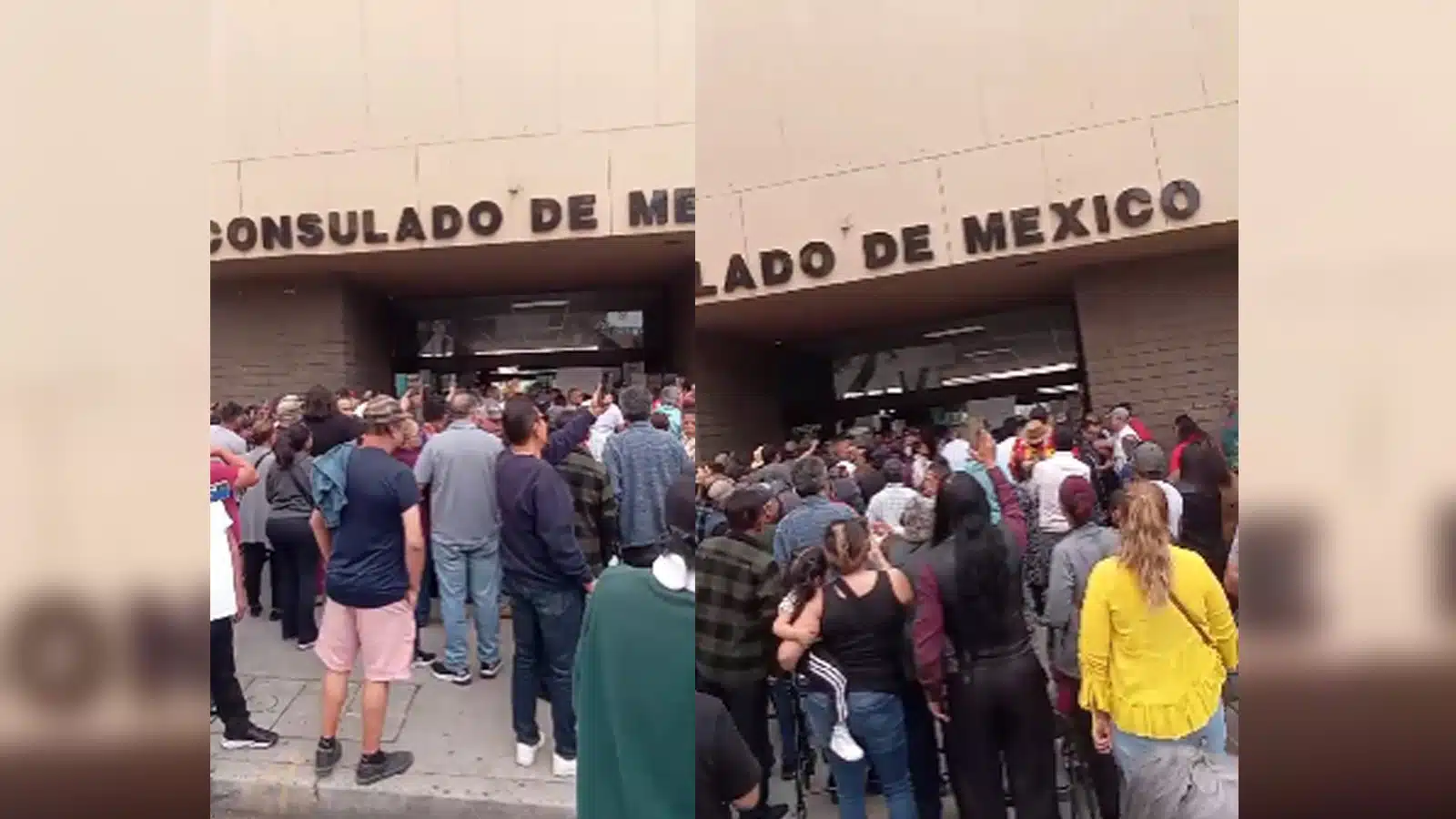 Mexicanos en Estados Unidos se quedaron sin votar por largas filas en Consulado