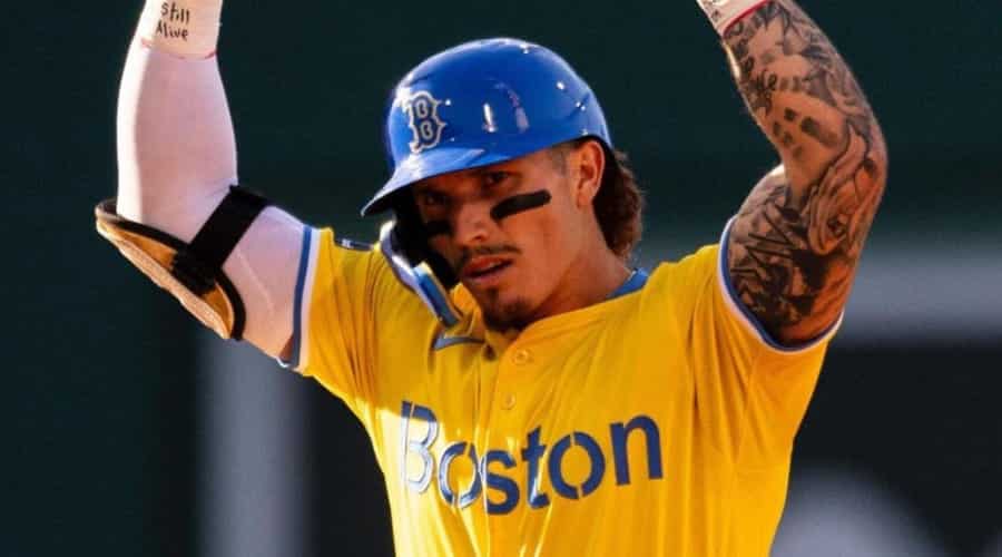 Jarren Duran brilla con los medias rojas de Boston