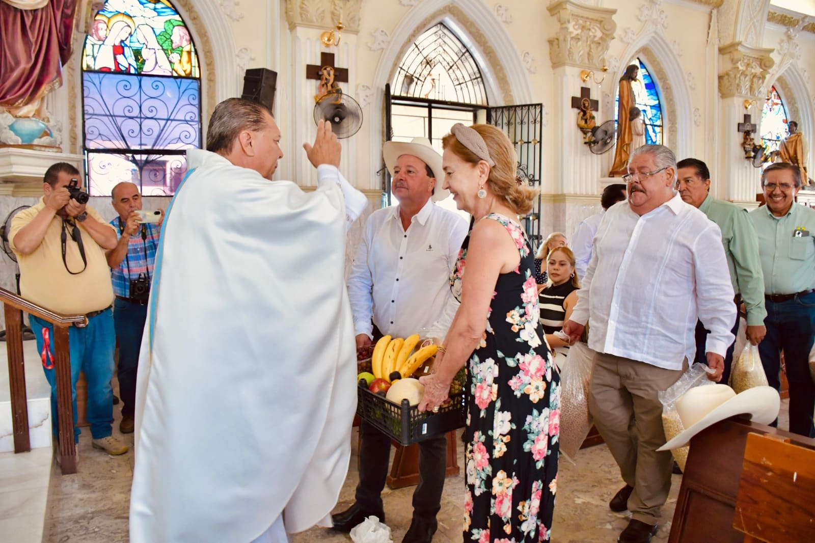 Misa de Acción de Gracias celebrada en la iglesia de Nuestra Señora de Guadalupe