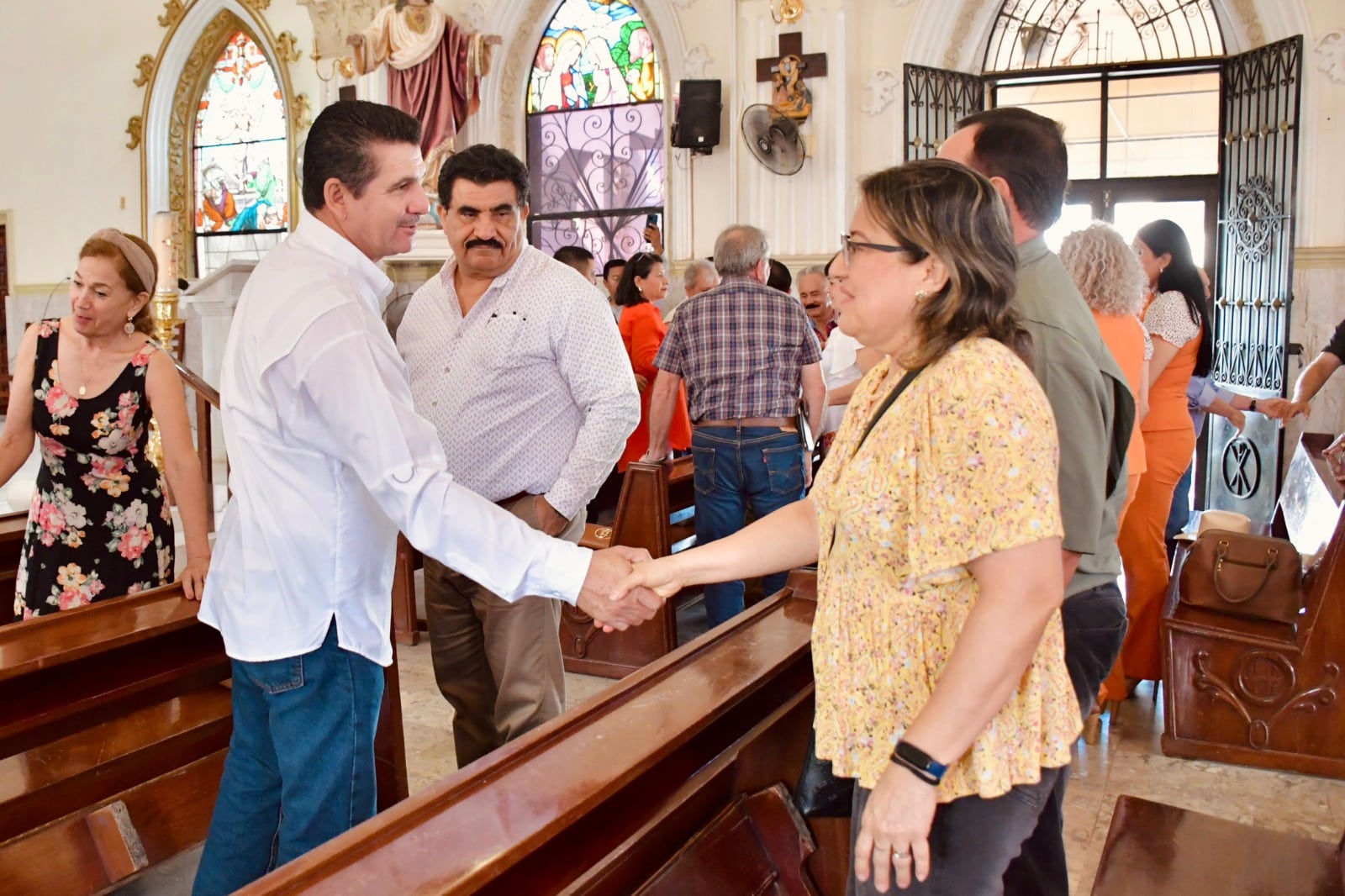 Misa de Acción de Gracias celebrada en la iglesia de Nuestra Señora de Guadalupe