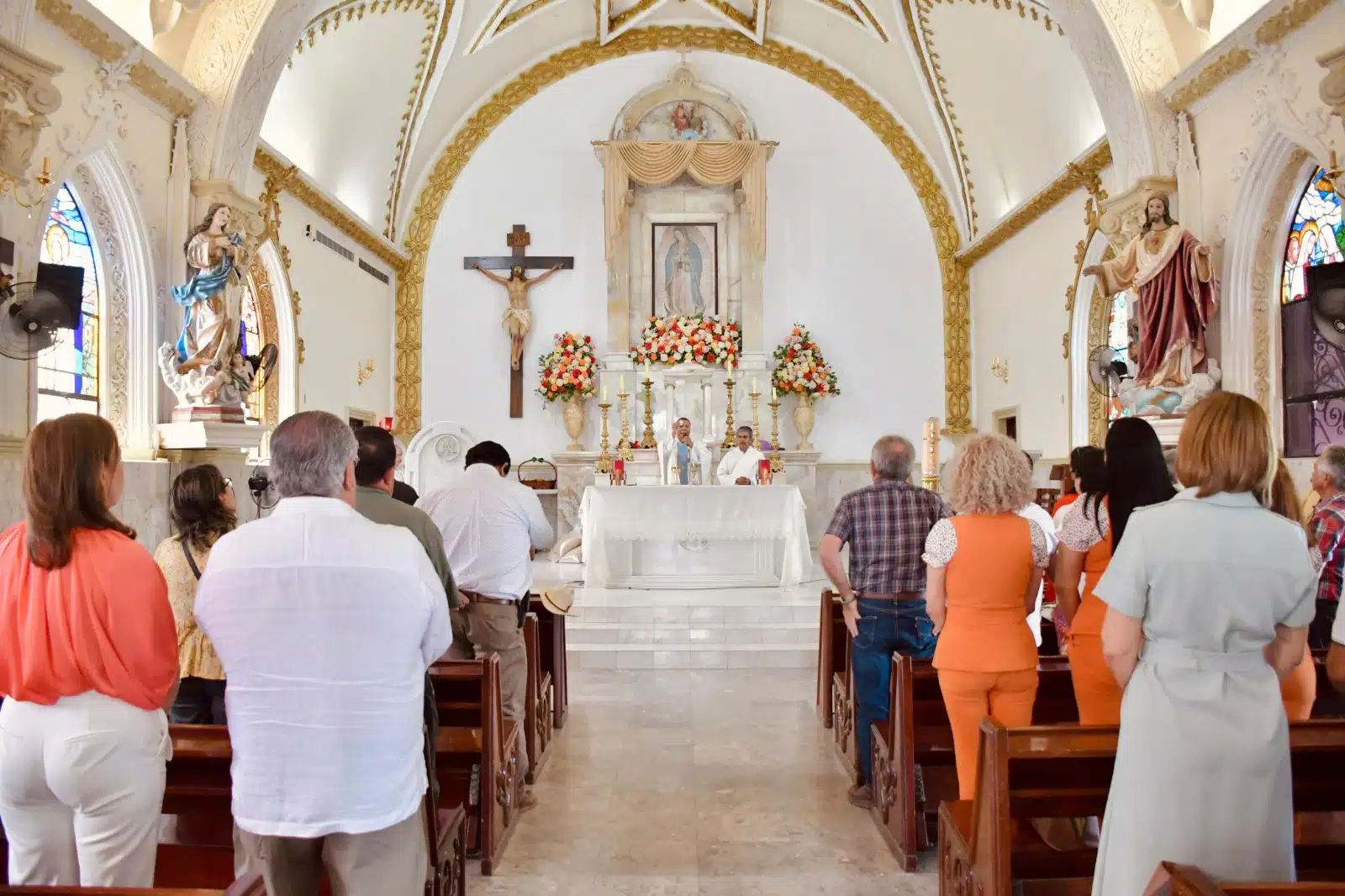 Misa de Acción de Gracias celebrada en la iglesia de Nuestra Señora de Guadalupe