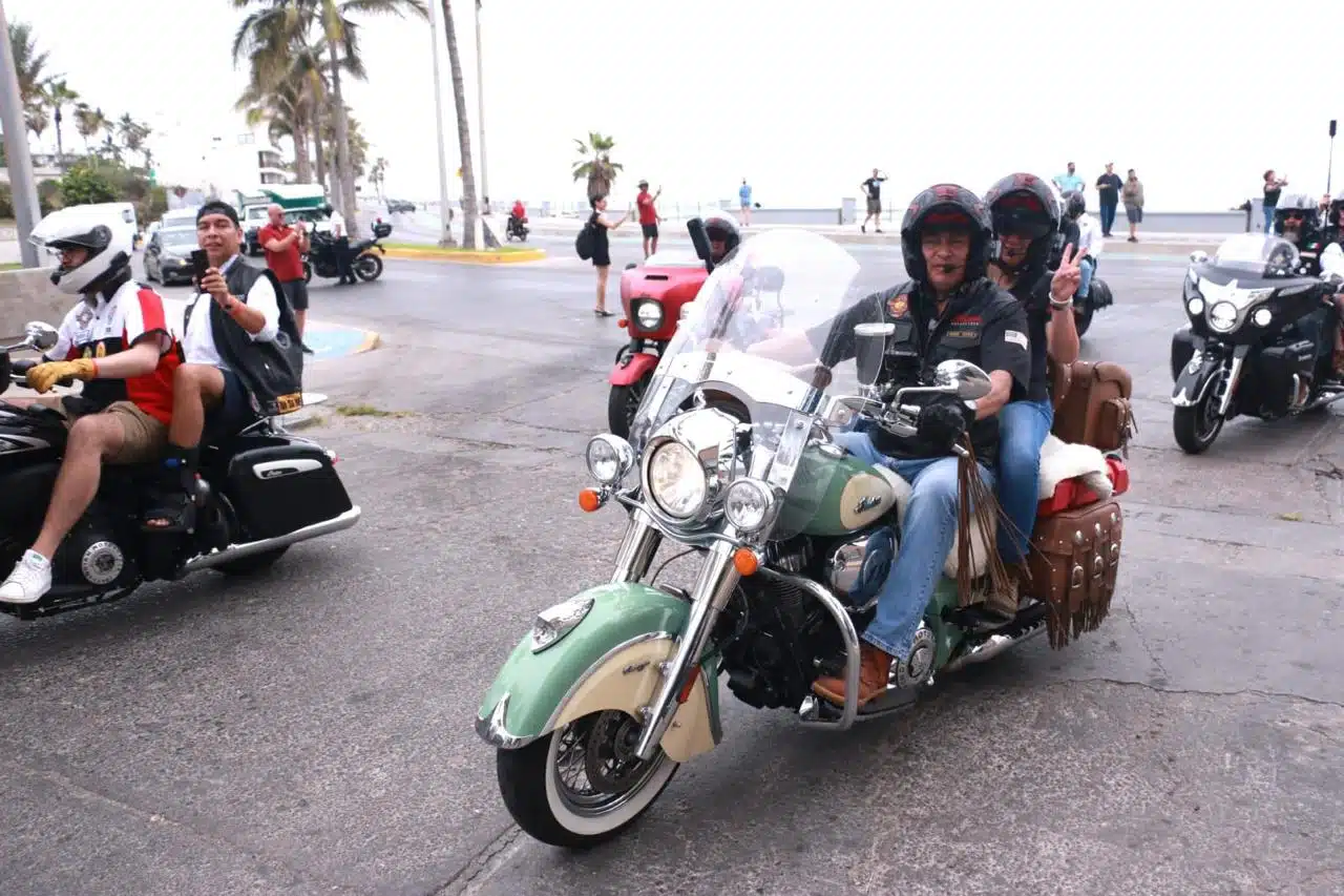 Llega a Mazatlán octava rodada nacional Indian Motorcycle