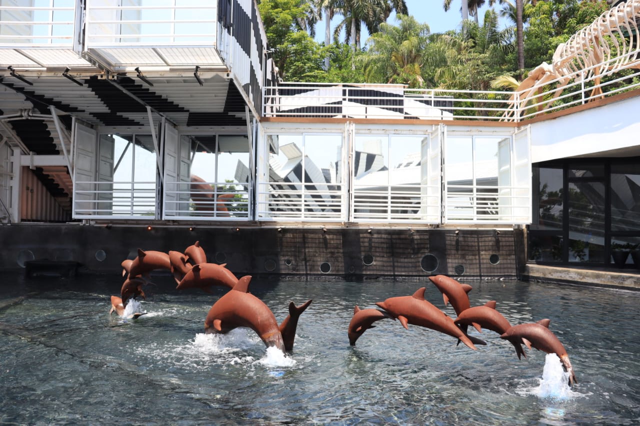 Instalaciones del Museo Nacional de la Ballena (Munba) en Mazatlán