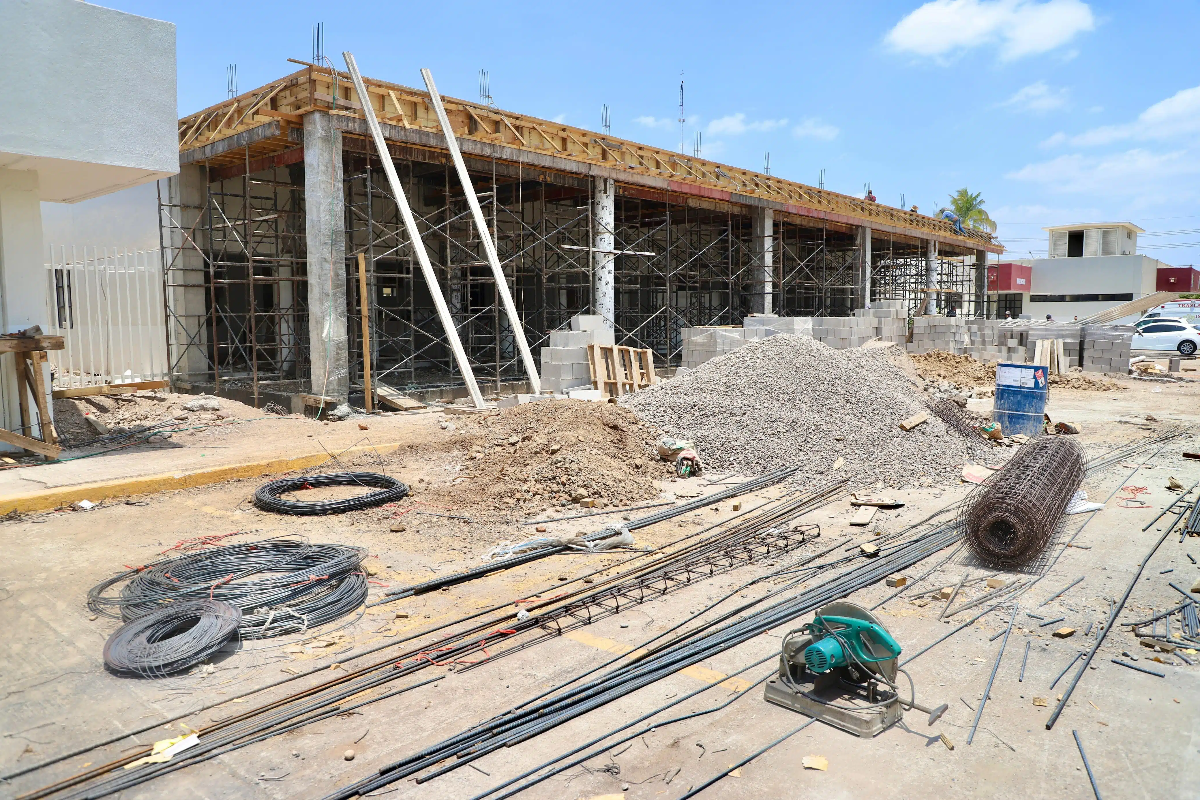 Obra del Hospital Pediátrico de Sinaloa