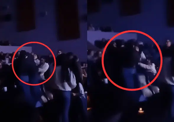 Se desata pelea en función de 