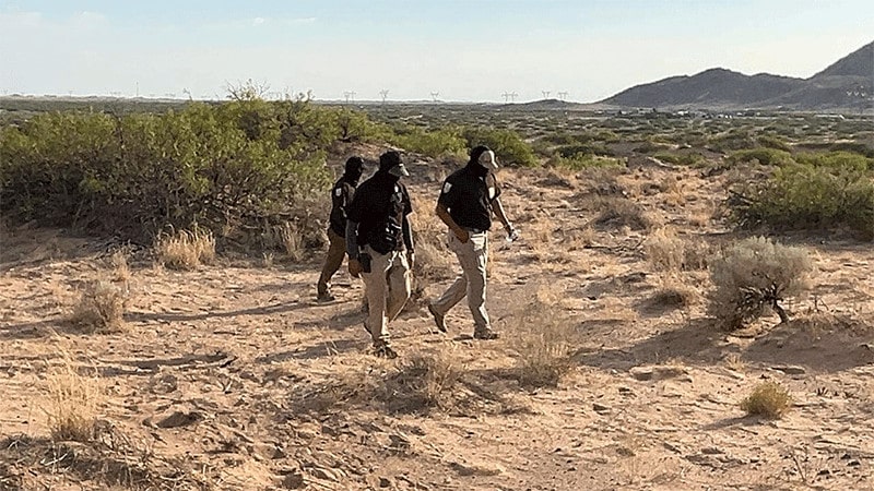 Por el calor y con sed, murió un migrante al intentar llegar a Estados Unidos
