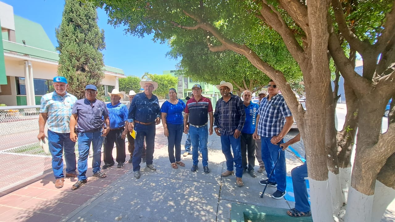 Productores de maíz en Guasave