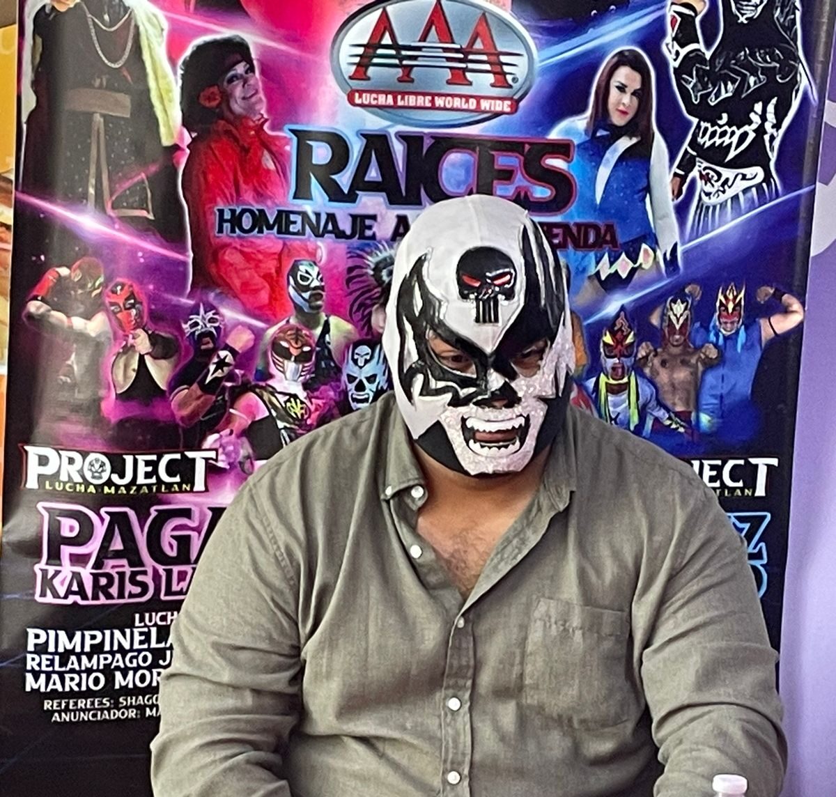 Conferencia de prensa de Project Lucha MX