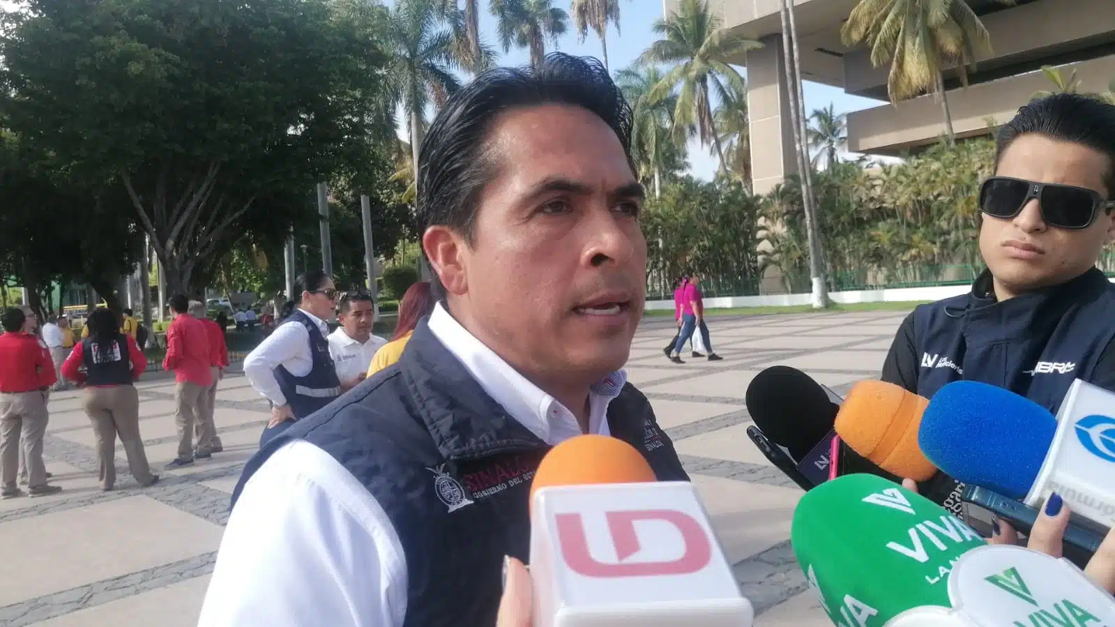 El director de PC en Sinaloa, Roy Navarrete.