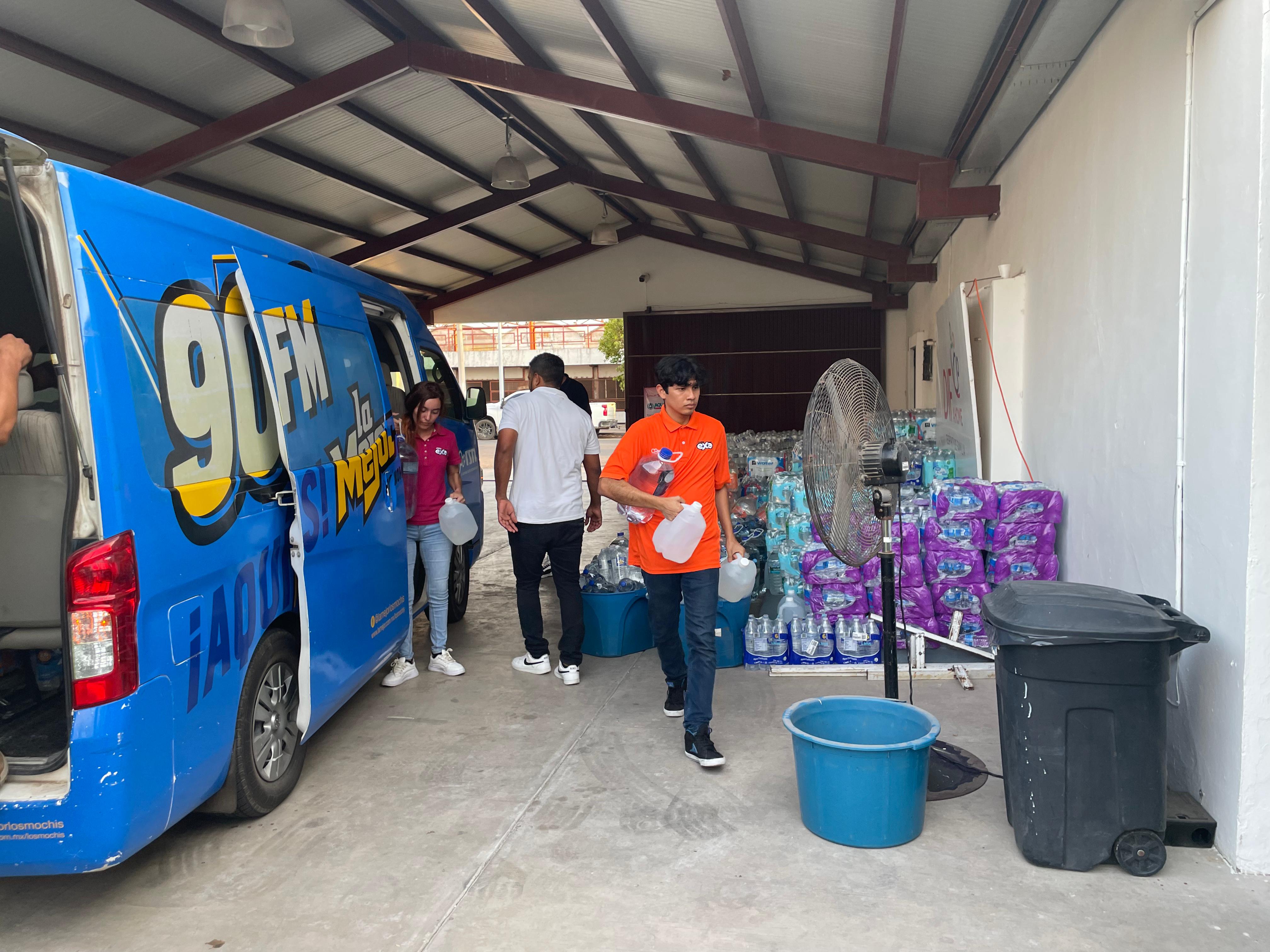 Radioescuchas de RSN se sumaron a la donación del Aquatón 2024 en Ahome