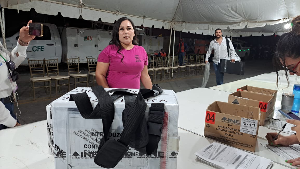 Recuento de paquetes electorales en Guasave